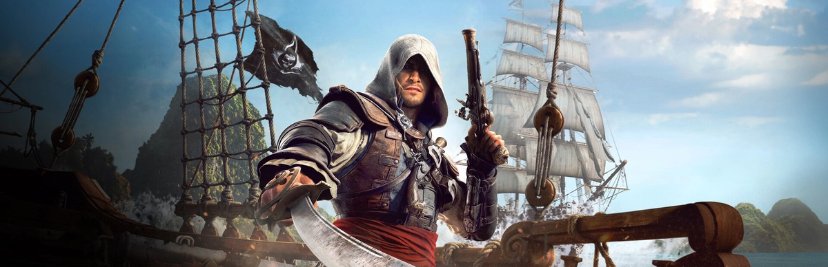 Assassins Creed Black Flag Resynced 刺客信条 黑旗 记忆重置 [DLC 解锁补丁_凝聚力] [Steam & Epic & Uplay]
