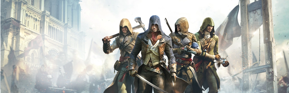 Assassins Creed Unity 刺客信条 大革命 [DLC 解锁补丁_凝聚力] [Steam & Epic & Uplay & Xbox]