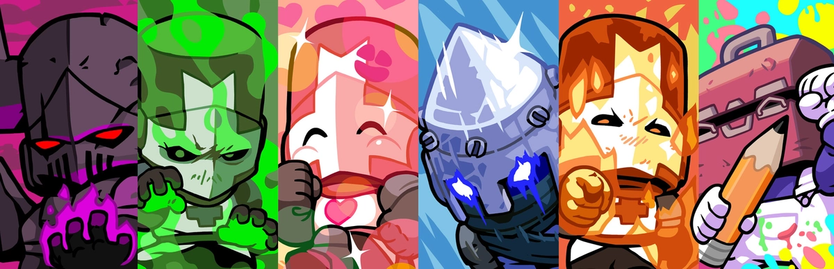 Castle Crashers 城堡破坏者 [DLC 解锁补丁_凝聚力] [Steam]