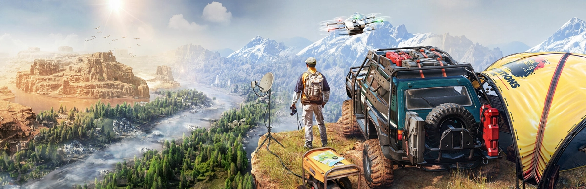Expeditions A MudRunner Game 远征 泥泞奔驰游戏 [DLC 解锁补丁_凝聚力] [Steam & Epic & Xbox]