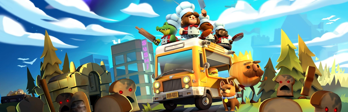 Overcooked 2 胡闹厨房 2 [DLC 解锁补丁_凝聚力] [Steam & Epic & PC Game Pass / Xbox]