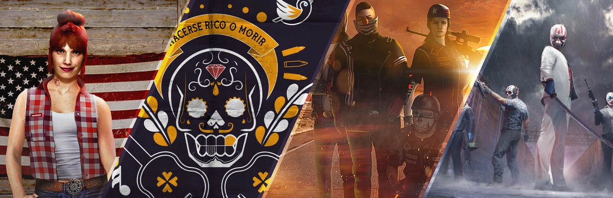 PAYDAY 2 收获日 2 [DLC 解锁补丁_凝聚力] [Steam & Epic]