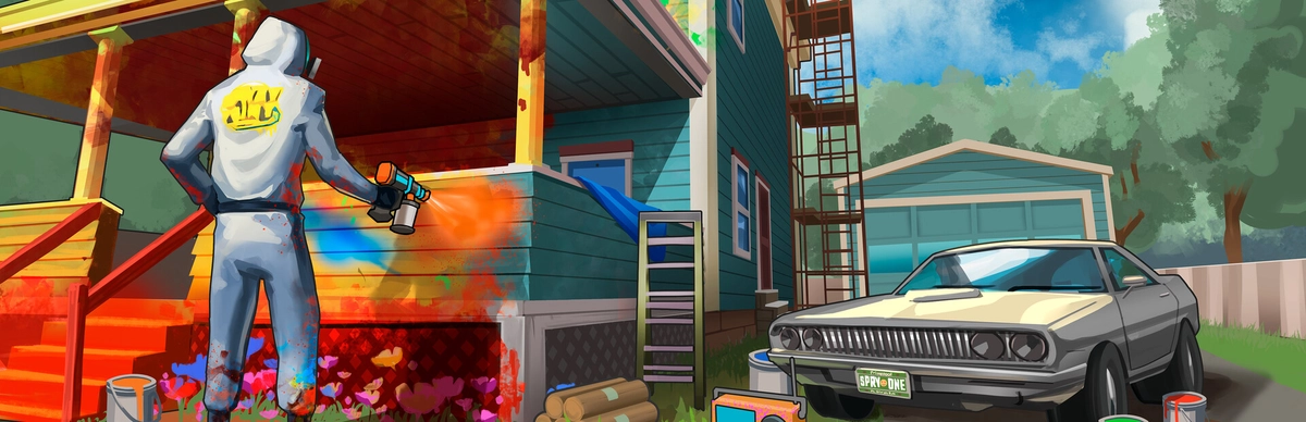 Spray Paint Simulator 喷漆模拟器 [DLC 解锁补丁_凝聚力] [Steam & Xbox]