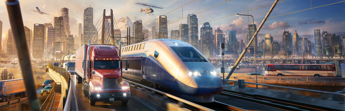 Transport Fever 3 狂热运输 3 [DLC 解锁补丁_凝聚力] [Steam & Epic]